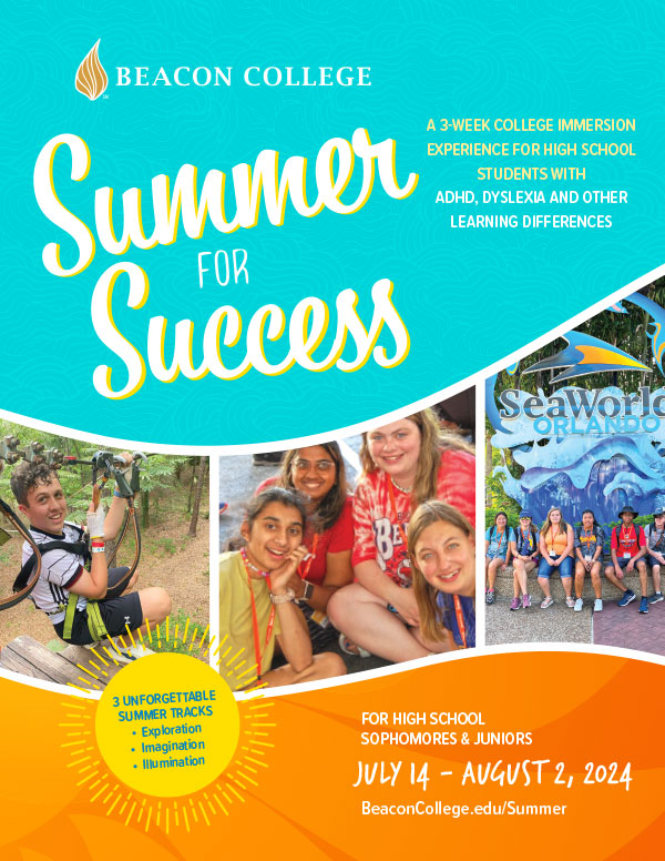 Summer for Success Brochure Cover
